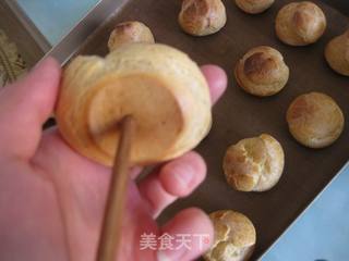 雪顶泡芙的做法步骤:16