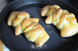 纯手工圣诞香肠面包的做法步骤:14