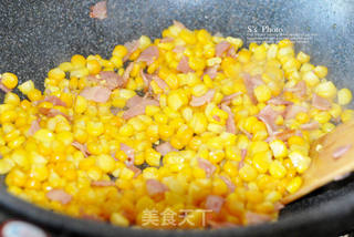 香甜培根黄瓜玉米粒的做法步骤:6