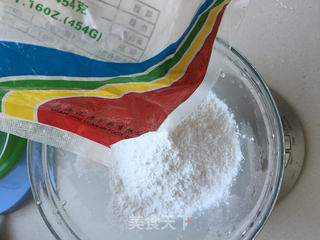 火龙果皮小煎饼的做法步骤:4