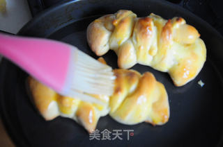 纯手工圣诞香肠面包的做法步骤:15