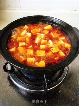 麻婆豆腐的做法步骤:12