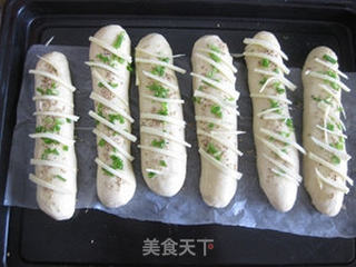 香葱芝士面包的做法步骤:8