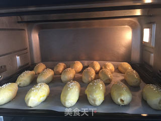 葡萄干奶油小餐包的做法步骤:16