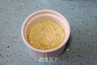 简单的喜欢:【焗榴莲西米布丁】的做法步骤:17