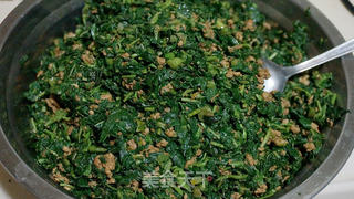 苋菜猪肉大包子的做法步骤:10