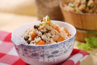 胡萝卜香菇焖饭—捷赛私房菜的做法步骤：4