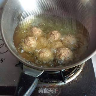 肉末加老豆腐版的肉丸子的做法步骤:8
