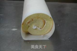 香橙蛋糕卷的做法步骤:14