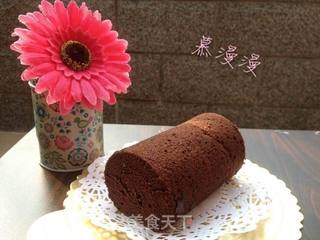 浓香可可蛋糕卷的做法步骤:22