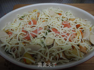 凤梨焗饭的做法步骤:8