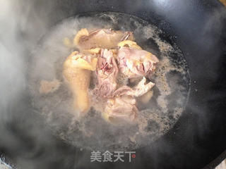 松茸鸡汤的做法步骤:7