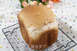 草莓干面包(超级好吃的一键式面包)的做法步骤:7