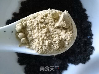 黑豆黑芝麻糊的做法步骤:9