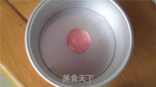 红丝绒戚风蛋糕的做法步骤:10