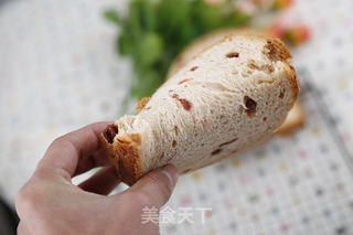 草莓干面包(超级好吃的一键式面包)的做法步骤:9