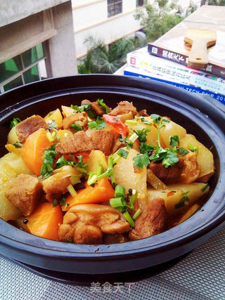萝卜烧羊肉的做法步骤:12