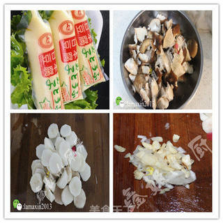 玉子豆腐烩香菇的做法步骤：1