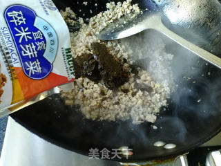 芽菜肉臊子的做法步骤:5