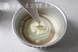 斑马纹戚风的做法步骤:10