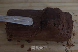 【番茄配方】树根蛋糕——给新年加点甜蜜味道的做法步骤:14
