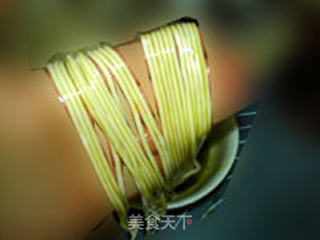 面条馓子的做法步骤:3