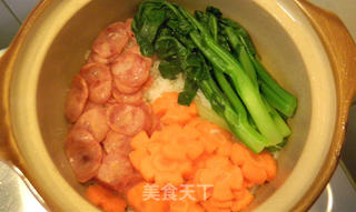 【荷美尔18般美味,“宴”惊四座】煲仔饭的做法步骤:7