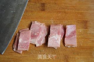 【荷美尔18般美味,“宴”惊四座】培根炒双笋的做法步骤:2