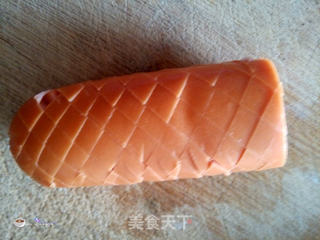 【荷美尔18般美味,“宴”惊四座】香煎脆皮肠的做法步骤:4