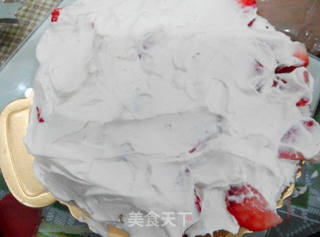 充满圣诞气氛的裸蛋糕的做法步骤：11