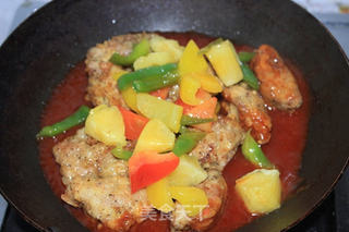 【新味cook试用报告】----菠萝咕咾肉的做法步骤:14