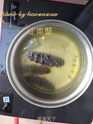 金汤海参的做法步骤:5