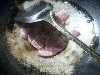 咸肉白菜煮年糕的做法步骤：4