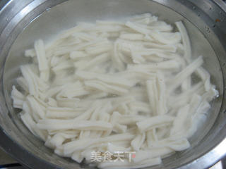 香炒自制螺旋面的做法步骤：5