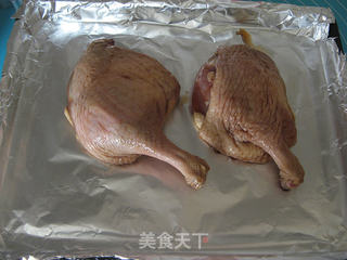烤蜜汁鸭腿的做法步骤:5