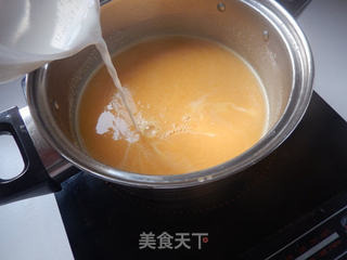 南瓜杏仁露的做法步骤:7