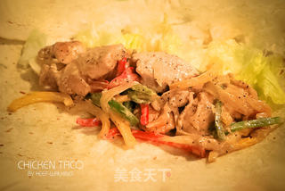 墨西哥鸡肉卷饼的做法步骤:6