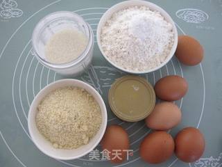 重油香橙蛋糕的做法步骤:2