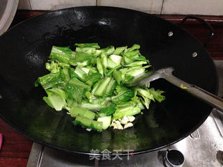 排骨春菜煲的做法步骤:7