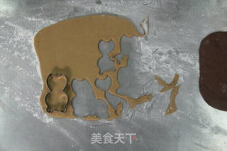 小浣熊饼干—超级萌萌哒的做法步骤:6
