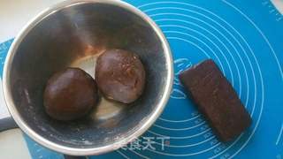 杏仁巧克力饼干的做法步骤:8