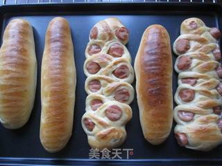 汤种花式餐包的做法步骤:11