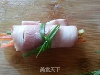 【荷美尔18般美味,“宴”惊四座】培根蒸鲈鱼的做法步骤:5