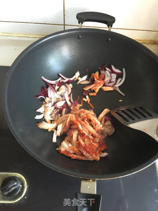 韩式牛肉卷年糕料理的做法步骤:6