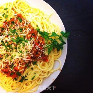 【新味COOK的试用报告】意式肉酱面的做法步骤:10