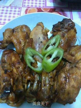 高压锅烤鸡腿的做法步骤:8