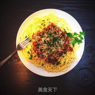 【新味COOK的试用报告】意式肉酱面的做法步骤:9