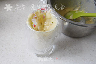 香蕉玛德琳的做法步骤:8