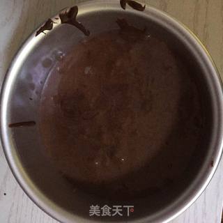 烘焙新手易上手的巧克力分蛋海绵蛋糕的做法步骤:9