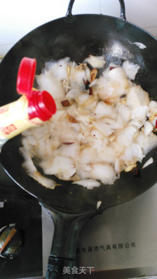 醋溜白菜的做法步骤:5